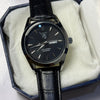 Carrera Leather Strap - Black Dial