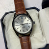 Carrera Leather Strap - white & Brown